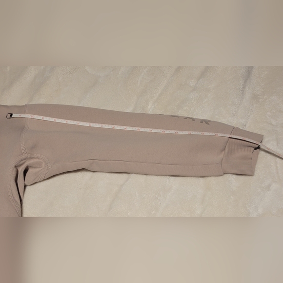 Adidas Sweatshirt Mens XL Taupe w/embossed adidas sportswear - Picture 12 of 13